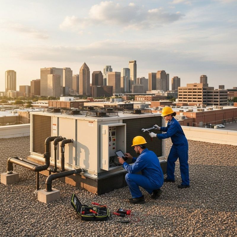 Commercial Cooling Repair detail
