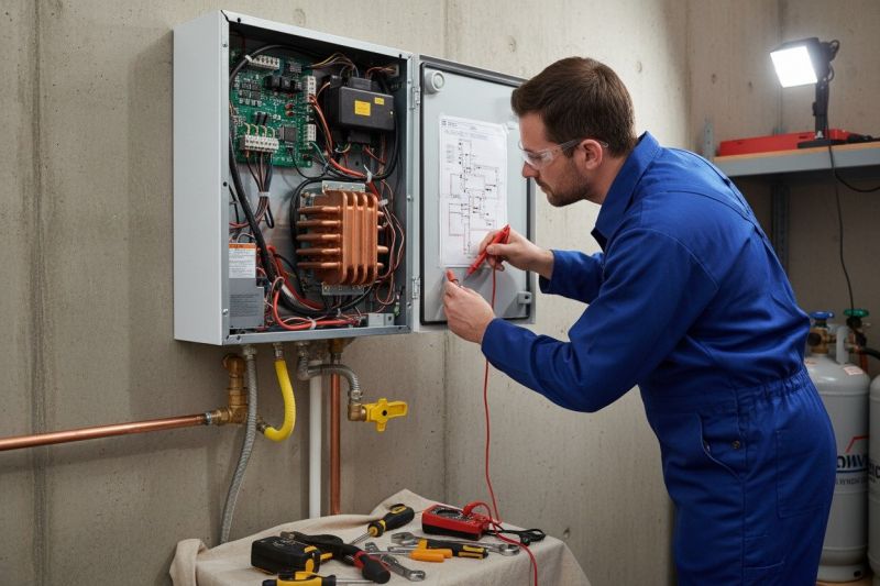 Gas Heating Repair detail