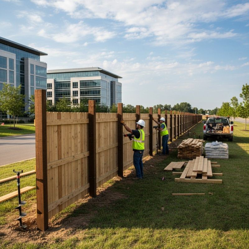 Security Fence Installation